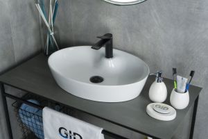 Раковина Gid N9436 51150 накладная белая 55x40x10.5