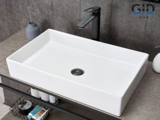 Раковина Gid N9496 51228 накладная белая 60.5x37x11 Раковина Gid N9496 51228 накладная белая 60.5x37x11