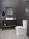 Раковина Gid N9598 51230 накладная белая 61x38x15