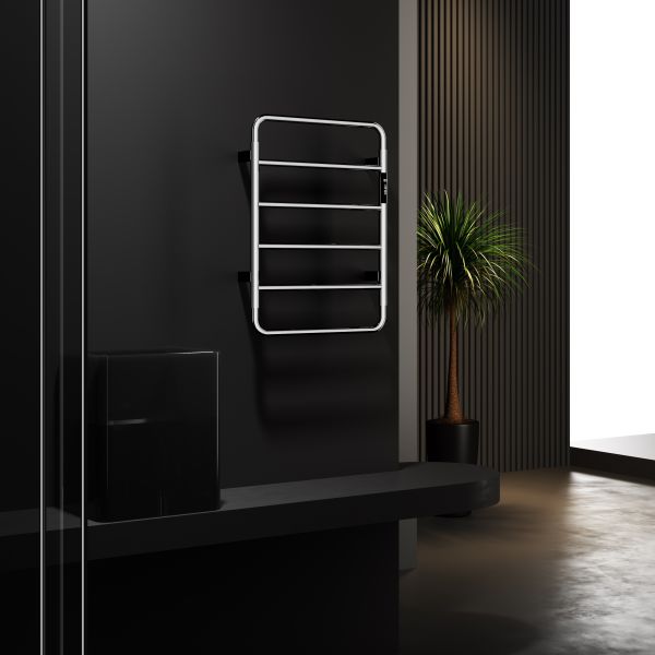 Полотенцесушитель электрический Wonzon & Woghand Wismar WW-AL201-BR 47x64 см брашированный никель