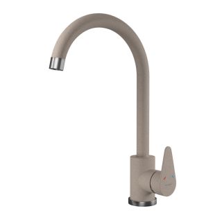 Смеситель для кухни GranFest GF-Z-5412 песочный