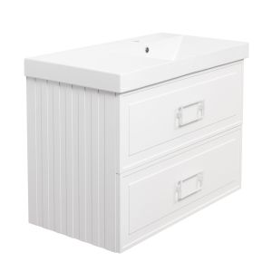 Тумба под раковину La Fenice Cubo TWIN  FNC-01-CUB-B-90-2 87.6 см
