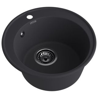 Кухонная мойка GranFest Quarz 08 черный