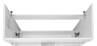 Тумба с раковиной Azario Kantri CS00097255 80 см белый глянец