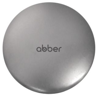 Накладка на слив для раковины ABBER AC0014MS серебряный матовый Накладка на слив для раковины ABBER AC0014MS серебряный матовый