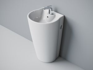 Раковина пристенная Laguraty 2020 B 53x82см белый