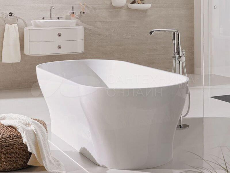 Напольный смеситель для ванны с душем Grohe Essence New 23491001 напольный