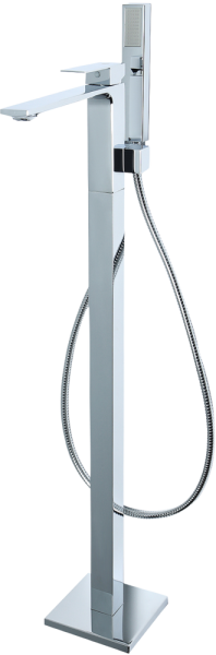 Напольный смеситель для ванны с душем STWORKI Карлстад KAS-05cr