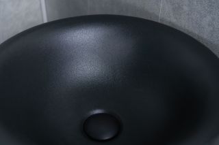Раковина Gid Nb130bg 81110 накладная черная графит 40x40x85 Раковина Gid Nb130bg 81110 накладная черная графит 40x40x85
