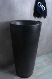 Раковина Gid Nb130bg 81110 накладная черная графит 40x40x85 Раковина Gid Nb130bg 81110 накладная черная графит 40x40x85
