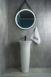 Раковина Gid Nb132 81113 накладная белая 41x41x84 Раковина Gid Nb132 81113 накладная белая 41x41x84