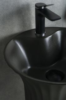 Раковина Gid Nb132bg 81114 накладная под черная  графит 41x41x84 Раковина Gid Nb132bg 81114 накладная под черная  графит 41x41x84