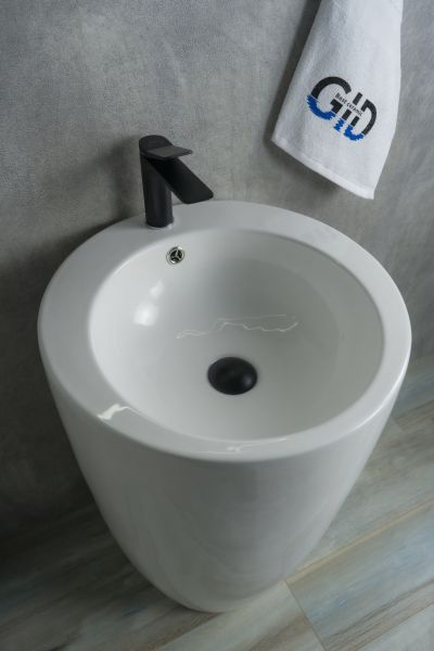 Раковина Gid Nb133 81106 накладная белая 49x49x82 Раковина Gid Nb133 81106 накладная белая 49x49x82