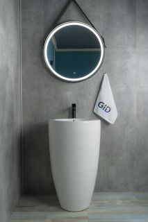 Раковина Gid Nb133 81106 накладная белая 49x49x82 Раковина Gid Nb133 81106 накладная белая 49x49x82
