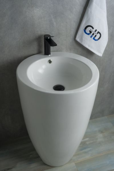 Раковина Gid Nb133 81106 накладная белая 49x49x82 Раковина Gid Nb133 81106 накладная белая 49x49x82