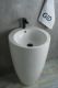 Раковина Gid Nb133 81106 накладная белая 49x49x82 Раковина Gid Nb133 81106 накладная белая 49x49x82