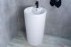 Раковина Gid Nb135 81102 накладная белая 46x46x86