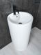 Раковина Gid Nb135 81102 накладная белая 46x46x86