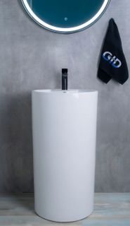 Раковина Gid Nb135 81102 накладная белая 46x46x86 Раковина Gid Nb135 81102 накладная белая 46x46x86
