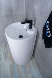 Раковина Gid Nb135 81102 накладная белая 46x46x86 Раковина Gid Nb135 81102 накладная белая 46x46x86