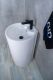 Раковина Gid Nb135 81102 накладная белая 46x46x86