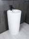Раковина Gid Nb135 81102 накладная белая 46x46x86