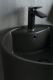 Раковина Gid Nb135bg 81109 накладная черная графит 45x45x85