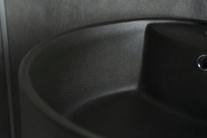 Раковина Gid Nb135bg 81109 накладная черная графит 45x45x85