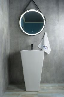 Раковина Gid Nb145 81103 накладная белая 46.5x46.5x81 Раковина Gid Nb145 81103 накладная белая 46.5x46.5x81