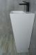 Раковина Gid Nb147 81104 накладная белая 34x33x85