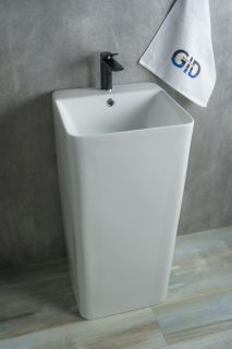 Раковина Gid Nb148 81117 накладная белая 42x41x86 Раковина Gid Nb148 81117 накладная белая 42x41x86