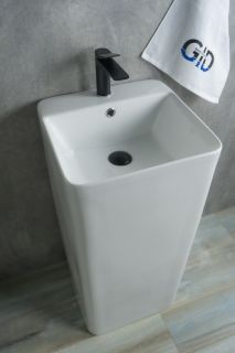 Раковина Gid Nb148 81117 накладная белая 42x41x86 Раковина Gid Nb148 81117 накладная белая 42x41x86