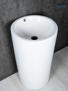 Раковина Gid Nb163 81107 накладная белая 46x46x85 Раковина Gid Nb163 81107 накладная белая 46x46x85