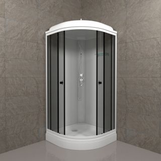 Душевая кабина Triton Грэй Щ0000066462 90x90 см профиль чёрный стекло тонированное Душевая кабина Triton Грэй Щ0000066462 90x90 см профиль чёрный стекло тонированное