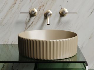 Раковина Ceramicanova Элемент (Element) CN6057MC 36 см капучино матовый