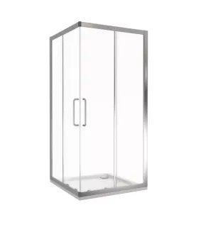Душевое ограждение Good Door Neo CR-100-C-CH 100*100 профиль хром, стекло прозрачное