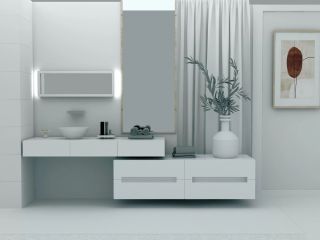 Раковина Montebianco Nemi 11102 40см белый Раковина Montebianco Nemi 11102 40см белый