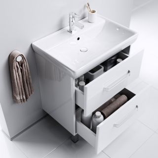 Раковина Lemark  Q 192185 белая 80 см