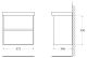Тумба под раковину BelBagno Neon 60см Rovere Scuro NEON-600-2C-SO-RS