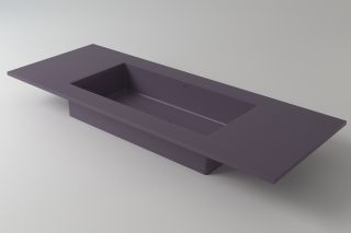 Столешница с раковиной Holbi Neptune 120см цветной матовый 1.05.009.11.3 Столешница с раковиной Holbi Neptune 120см цветной матовый 1.05.009.11.3