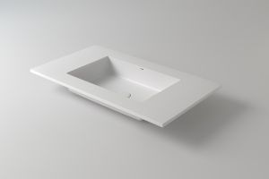 Столешница с раковиной Holbi Neptune 80см белый матовый 1.05.007.11.1