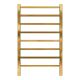Полотенцесушитель электрический Terminus Ватикан 4670078566225 П8 50х85 см брашированное золото