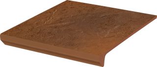 Ступень с носиком прямая Ceramika Paradyz Семир бежевая B1a 86385, 30х33