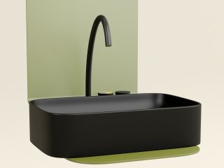 Раковина Ceramicanova Элемент (Element) CN6053MB 60 см чёрный матовый