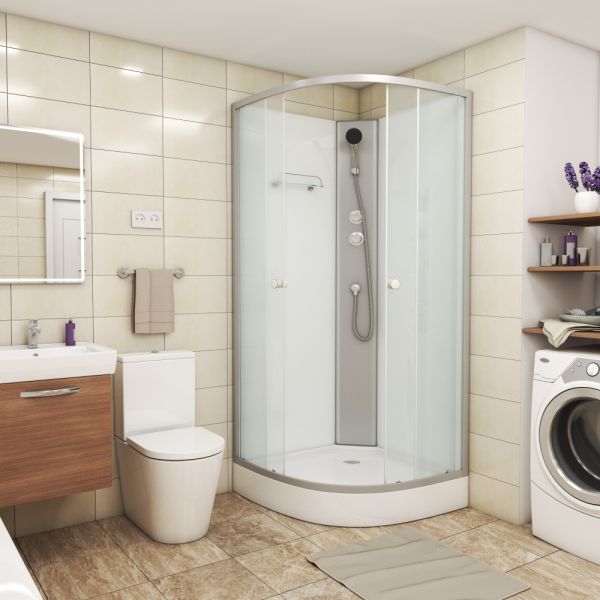 Душевая кабина Niagara NG-4301-14BK 90х90х200