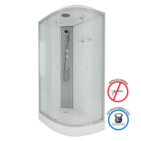 Душевая кабина Niagara NG-4312-14R 120х80х215