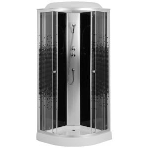 Душевая кабина Niagara NG-444 BLACK 90х90х215