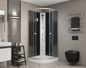 Душевая кабина Niagara NG-4501-14BK 90х90х200