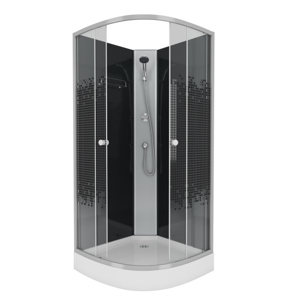 Душевая кабина Niagara NG-4501-14BK 90х90х200