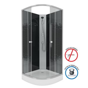 Душевая кабина Niagara NG-4501-14BK 90х90х200